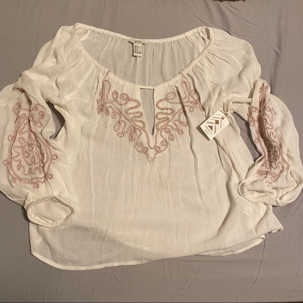 Forever 21 boho shirt